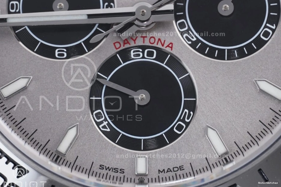 792 1:1 DD Clean Bracelet Dial Gray SS 126509 Best SmoothTexture Daytona Edition on 904L 904L 0323